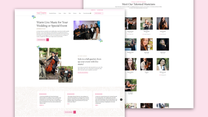 Sweet Harmony Portfolio Landscape