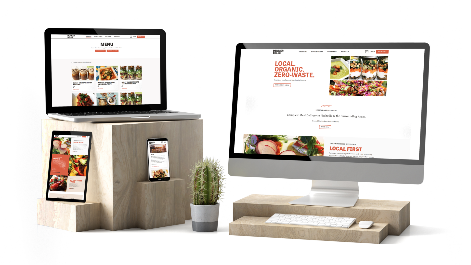 Dinner Belle Device Mockup 2