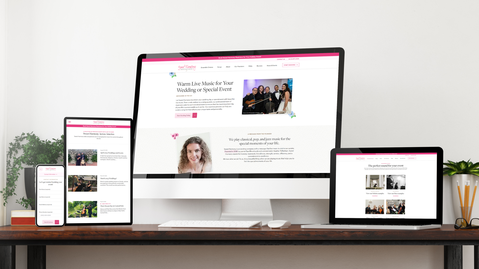 Sweet Harmony Device Mockup 2